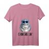 Damen Chinchillin Funny Adorable Cute Animal Lover T-Shirt mit V-Ausschnitt – Perfektes Geschenk für Tierliebhaberinnen und Fans von Chinchilla und Eichhörnchen