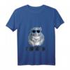 Damen Chinchillin Funny Adorable Cute Animal Lover T-Shirt mit V-Ausschnitt – Perfektes Geschenk für Tierliebhaberinnen und Fans von Chinchilla und Eichhörnchen