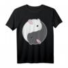 Süßes Chinchilla Yin Yang Yoga Meditation Tierliebhaber T-Shirt – Perfektes Geschenk für Yogis, Tierfreunde & Meditationsfans