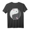 Süßes Chinchilla Yin Yang Yoga Meditation Tierliebhaber T-Shirt – Perfektes Geschenk für Yogis, Tierfreunde & Meditationsfans