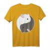 Süßes Chinchilla Yin Yang Yoga Meditation Tierliebhaber T-Shirt – Perfektes Geschenk für Yogis, Tierfreunde & Meditationsfans