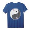Süßes Chinchilla Yin Yang Yoga Meditation Tierliebhaber T-Shirt – Perfektes Geschenk für Yogis, Tierfreunde & Meditationsfans