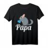 Chinchilla Papa Tierliebhaber T-Shirt - Geschenk für Chinchilla Fans & Tierliebhaber