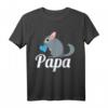 Chinchilla Papa Tierliebhaber T-Shirt - Geschenk für Chinchilla Fans & Tierliebhaber