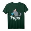 Chinchilla Papa Tierliebhaber T-Shirt - Geschenk für Chinchilla Fans & Tierliebhaber