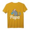 Chinchilla Papa Tierliebhaber T-Shirt - Geschenk für Chinchilla Fans & Tierliebhaber