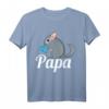 Chinchilla Papa Tierliebhaber T-Shirt - Geschenk für Chinchilla Fans & Tierliebhaber