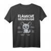 Lustiges Chinchilla T-Shirt für Damen und Kinder mit Flausche Technologie - Süßer Tierliebhaber-Print