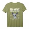 Lustiges Chinchilla T-Shirt für Damen und Kinder mit Flausche Technologie - Süßer Tierliebhaber-Print