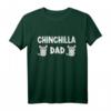 Herren Chinchilla Papa Liebesgeschenk T-Shirt – Perfektes Geburtstags- oder Liebesgeschenk für Chinchilla-Liebhaber