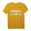 Herren Chinchilla Papa Liebesgeschenk T-Shirt – Perfektes Geburtstags- oder Liebesgeschenk für Chinchilla-Liebhaber