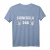 Herren Chinchilla Papa Liebesgeschenk T-Shirt – Perfektes Geburtstags- oder Liebesgeschenk für Chinchilla-Liebhaber
