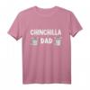 Herren Chinchilla Papa Liebesgeschenk T-Shirt – Perfektes Geburtstags- oder Liebesgeschenk für Chinchilla-Liebhaber