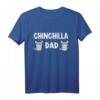 Herren Chinchilla Papa Liebesgeschenk T-Shirt – Perfektes Geburtstags- oder Liebesgeschenk für Chinchilla-Liebhaber