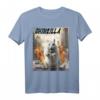 Chinzilla Lustiges Tier Kino T-Shirt - Retro Streetwear für Tier- und Filmfans, Perfekt als Geschenk zum Geburtstag, Festival & Party