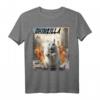 Chinzilla Lustiges Tier Kino T-Shirt - Retro Streetwear für Tier- und Filmfans, Perfekt als Geschenk zum Geburtstag, Festival & Party