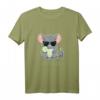 Gin-Chilla Chinchilla Gin T-Shirt – Perfekt für Sommer, Strand, Pool & Partys für Gin- und Tierliebhaber