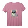 Gin-Chilla Chinchilla Gin T-Shirt – Perfekt für Sommer, Strand, Pool & Partys für Gin- und Tierliebhaber