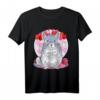 Chinchilla Herz Muttertag T-Shirt – Niedliches Tiergeschenk für Tierliebhaber, Frauen, Männer & Familien