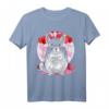 Chinchilla Herz Muttertag T-Shirt – Niedliches Tiergeschenk für Tierliebhaber, Frauen, Männer & Familien