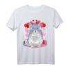 Chinchilla Herz Muttertag T-Shirt – Niedliches Tiergeschenk für Tierliebhaber, Frauen, Männer & Familien