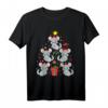 Chinchilla Weihnachten Lustiges Baum Geschenk T-Shirt – Originelles Tierliebhaber Weihnachtsgeschenk
