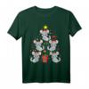Chinchilla Weihnachten Lustiges Baum Geschenk T-Shirt – Originelles Tierliebhaber Weihnachtsgeschenk
