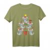 Chinchilla Weihnachten Lustiges Baum Geschenk T-Shirt – Originelles Tierliebhaber Weihnachtsgeschenk