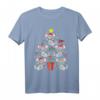 Chinchilla Weihnachten Lustiges Baum Geschenk T-Shirt – Originelles Tierliebhaber Weihnachtsgeschenk