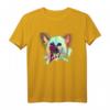 Chinesischer Schopfhund T-Shirt - Buntes Hunde Design, Perfekt als Geschenk für Hundeliebhaber und Chinesischer Schopfhund Fans