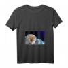 Damen HapFrog T-Shirt mit Chinese Shar-Pei und V-Ausschnitt – Perfekt für Hundeliebhaber & Raumfahrtfans