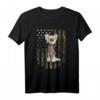 Chinesischer Schopfhund Camouflage Tarnfarbe T-Shirt – Perfektes Geschenk für Hundeliebhaber & Patriotische 4th of July Kleidung