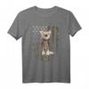Chinesischer Schopfhund Camouflage Tarnfarbe T-Shirt – Perfektes Geschenk für Hundeliebhaber & Patriotische 4th of July Kleidung