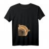 Damen Neugieriger Hund Shar-Pei T-Shirt mit V-Ausschnitt – Lustiges Geschenk für Shar-Pei Liebhaber zum Geburtstag & Weihnachten