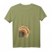 Damen Neugieriger Hund Shar-Pei T-Shirt mit V-Ausschnitt – Lustiges Geschenk für Shar-Pei Liebhaber zum Geburtstag & Weihnachten