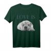 Liebe ist Shar-Pei T-Shirt – Romantisches Hundemotiv-Shirt für Damen und Herren zum Valentinstag