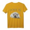 Liebe ist Shar-Pei T-Shirt – Romantisches Hundemotiv-Shirt für Damen und Herren zum Valentinstag