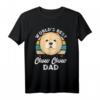 Herren Der beste Chow-Chow-Vater der Welt! T-Shirt - Perfektes Geschenk für Hundeliebhaber, Tierfreunde & Papa