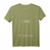 Damen Ich liebe meinen Chow-Chow T-Shirt mit V-Ausschnitt – Niedliches Hundedesign, Geschenk für Chow-Chow Liebhaber, Muttertag, Geburtstag & Weihnachten