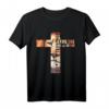 Löwe Judah Jesus Kreuz Bibelverse T-Shirt – Christliches Glaubensshirt für Kirchentag, Bibel, Glaube und Gebet