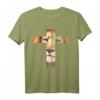 Löwe Judah Jesus Kreuz Bibelverse T-Shirt – Christliches Glaubensshirt für Kirchentag, Bibel, Glaube und Gebet