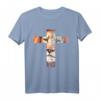 Löwe Judah Jesus Kreuz Bibelverse T-Shirt – Christliches Glaubensshirt für Kirchentag, Bibel, Glaube und Gebet