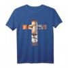 Löwe Judah Jesus Kreuz Bibelverse T-Shirt – Christliches Glaubensshirt für Kirchentag, Bibel, Glaube und Gebet