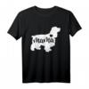 Cocker Spaniel Muttertag Mama Hund Mama Pfote Liebhaber T-Shirt – Perfektes Geschenk für Hundemütter & Cocker Spaniel Fans