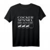 Cocker Spaniel - Hört aufs Wort, lustiges Hundet-Shirt für Hundeliebhaber, Züchter & Hundesportfreunde – Perfektes Geschenk zu Weihnachten, Geburtstag, Ostern, Vatertag & Muttertag