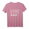 Cocker Spaniel - Hört aufs Wort, lustiges Hundet-Shirt für Hundeliebhaber, Züchter & Hundesportfreunde – Perfektes Geschenk zu Weihnachten, Geburtstag, Ostern, Vatertag & Muttertag