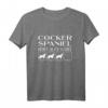 Cocker Spaniel - Hört aufs Wort, lustiges Hundet-Shirt für Hundeliebhaber, Züchter & Hundesportfreunde – Perfektes Geschenk zu Weihnachten, Geburtstag, Ostern, Vatertag & Muttertag