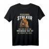 English Cocker Spaniel Personalisiertes T-Shirt - 'I Will Follow You Wherever You Go' Lustiges Hunde-Liebhaber-Shirt für Hundebesitzer und Hundeliebhaber