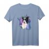 Border Collie Splash Art Hund Inhaber Geschenk T-Shirt – Perfekt für Hundeliebhaber, Hundetraining & Hundeevents