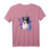 Border Collie Splash Art Hund Inhaber Geschenk T-Shirt – Perfekt für Hundeliebhaber, Hundetraining & Hundeevents